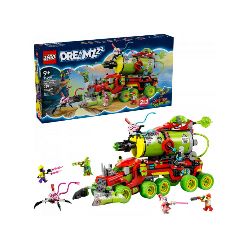 LEGO DreamZzz - Mateo´s Spray Can Truck (71499) LEGO DreamZzz - Mateo´s Spray Can Truck (71499)