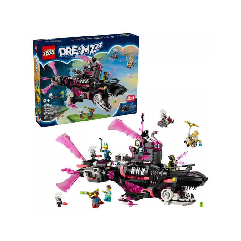 LEGO DreamZzz - Nightmare Shark Submarine (71500) LEGO DreamZzz - Nightmare Shark Submarine (71500)