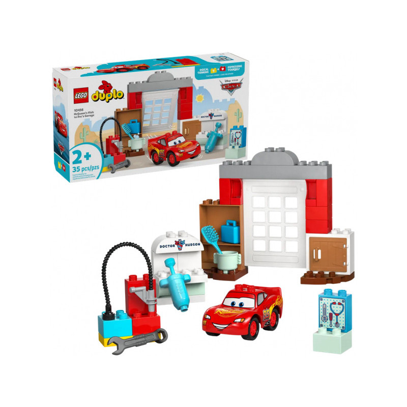 LEGO duplo - Disney McQueen´s Visit to Doc´s Workshop (10456) LEGO duplo - Disney McQueen´s Visit to Doc´s Workshop (10456)