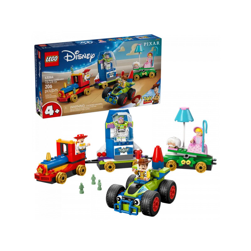 LEGO Disney - Partyzug & das Auto RC aus Toy Story (43264) LEGO Disney - Partyzug & das Auto RC aus Toy Story (43264)