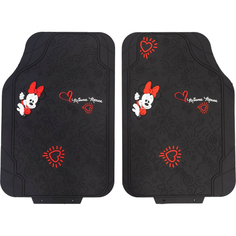 Set di Tappetini per Auto Minnie Mouse CZ10901 Nero