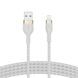 Cavo USB a Lightning Belkin CAA010BT3MWH Bianco 3 m