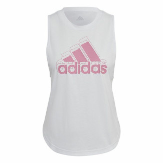 Maglia Smanicata da Donna Adidas AEROREADY Racerback  Bianco