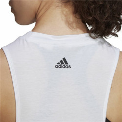 Maglia Smanicata da Donna Adidas AEROREADY Racerback  Bianco