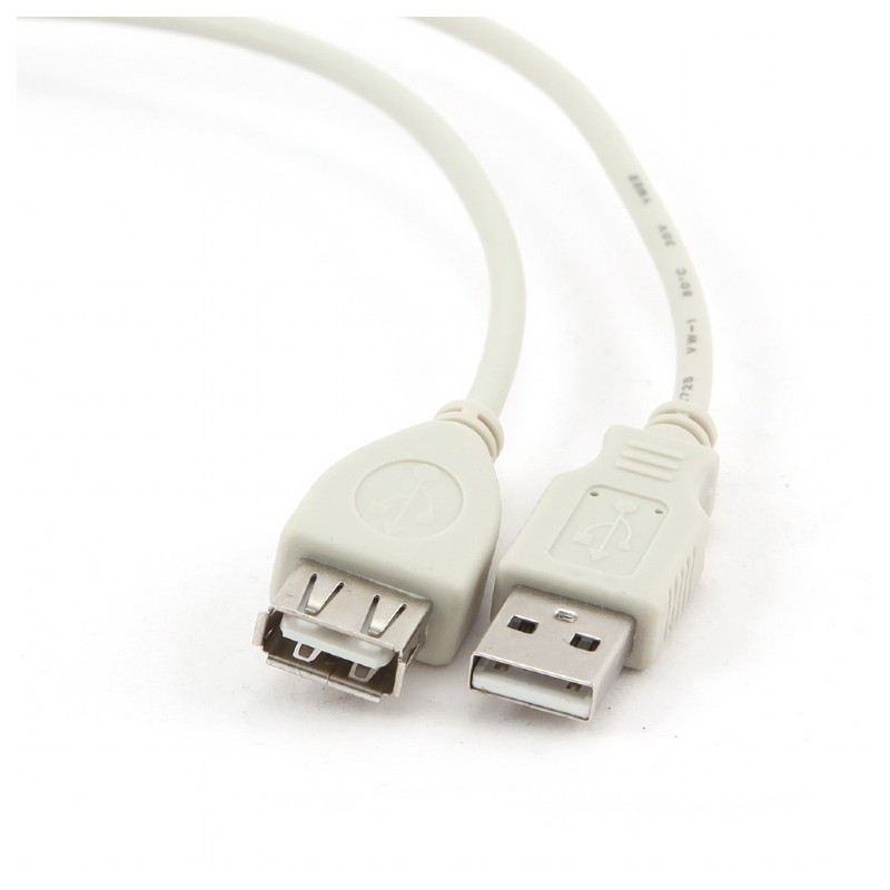 CableXpert Rallonge USB 2.0 0.75 m CC-USB2-AMAF-75CM / 300 