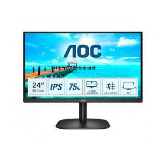 AOC B2 - 60.5 cm (23.8inch) -Full HD - LED - 4 ms - Noir 24B2XDA 