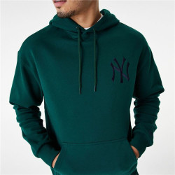 Sweat à capuche unisex New Era League Essentials New York Yankees Vert foncé