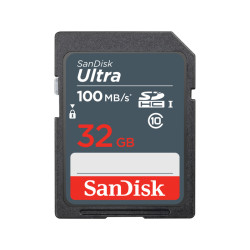 SanDisk Speicherkarte SDHC-Card Ultra 32 GB SDSDUNR-032G-GN3IN 