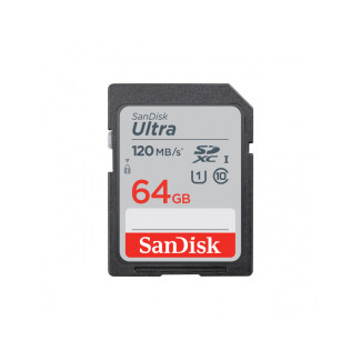 SanDisk Speicherkarte SDXC-Card Ultra 64 GB SDSDUNR-064G-GN3IN