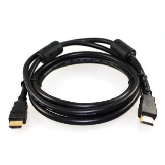 Reekin HDMI Câble - 2.0 Mètre - FERRITE FULL HD (High Speed with Ethernet) 