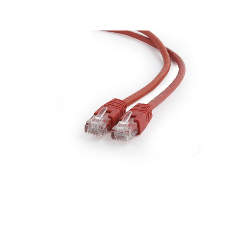 CableXpert 2 m - Cat6 - U/UTP (UTP) - RJ-45 - RJ-45 - Rouge PP6U-2M/R 