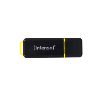 Intenso High Speed Line - 64 Go - USB Type-A - 3.2 Gen 2 (3.1 Gen 2) - 250 Mo/s - Casquette - Noir - 