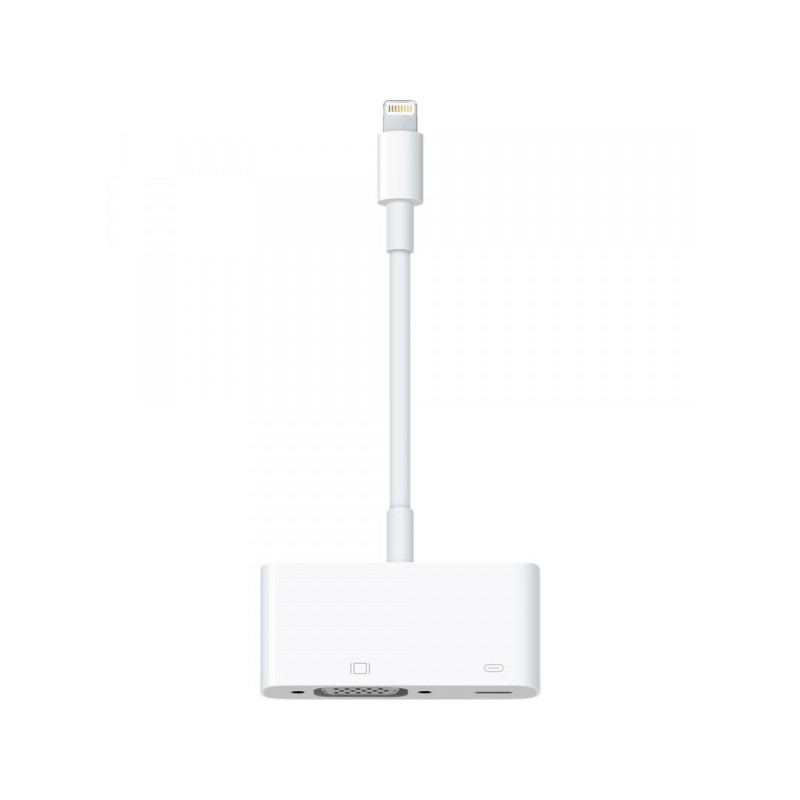 Apple Lightning to VGA Adapter - Adapter - Digital / Display / Video 0.16 m MD825ZM/A 