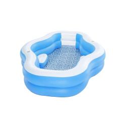 Aufblasbarer Pool Bestway Bunt 270 x 198 x 51 cm