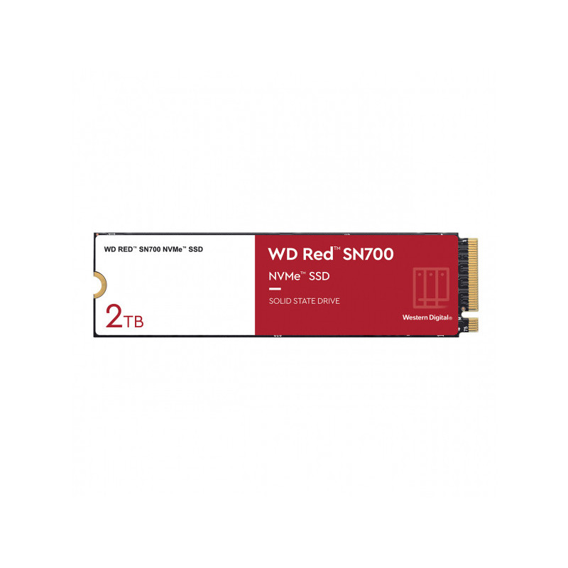 WD Disque SSD Rouge SN700 2TB NVMe M.2 PCIE Gen3 WDS200T1R0C 