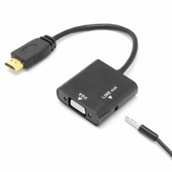 Adattatore di Corrente PcCom Essential HDMI VGA Jack 3.5 mm