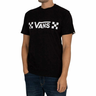 Maglia a Maniche Corte Uomo Vans Drop V Che-b Nero