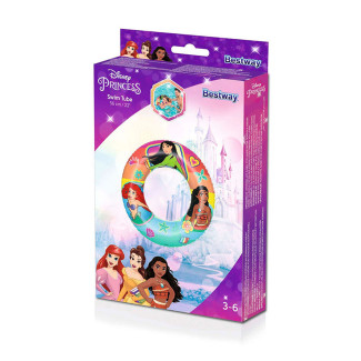 Bestway Disney Princess Gonfiabile Floater D56 cm +3 a 6 Anni Spiaggia e Piscina 91043