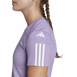 T-shirt à manches courtes femme Adidas Essentials Prune Lila