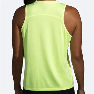 Maglia Smanicata da Donna Brooks Sprint Free 2.0 Giallo