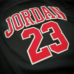 Camiseta de baloncesto Jordan 23 Negro