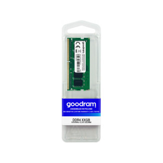 GOODRAM DDR4 2666 MT/s 16GB SODIMM 260pin GR2666S464L19/16G 