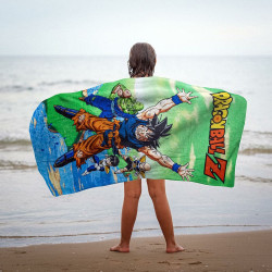 Serviette de plage Dragon Ball Multicouleur 70 x 140 cm