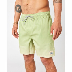 Costume da Bagno Uomo Rip Curl Alcion Volley Verde limone