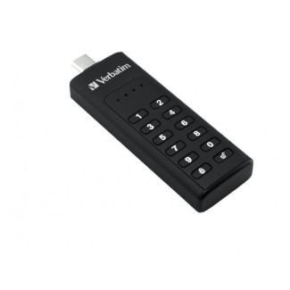 Verbatim USB 3.1 Stick 128GB. Typ C. Secure. Keypad - Retail