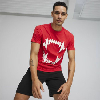 Maglia a Maniche Corte Uomo Puma TSA 2 For All Time Rosso