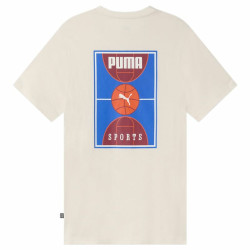 Camiseta de Manga Corta Hombre Puma Chilli Powder Blanco