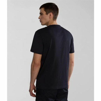 T-shirt à manches courtes homme Napapjiri S-Faber Noir