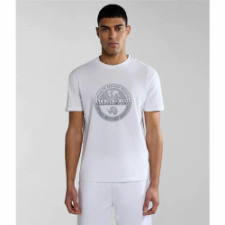 Maillot de Corps de Sport à Manches Coupe Napapijri S-Bollo Ss 1  Blanc