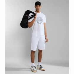 Maillot de Corps de Sport à Manches Coupe Napapijri S-Bollo Ss 1  Blanc