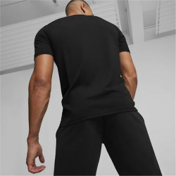 Camiseta Deportiva de Manga Corta Puma TSA 6  Negro